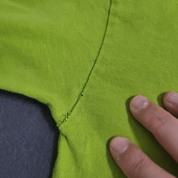 VTG 2003 y2K RIO CARNAVAL Brazil Nuts T Shirt Green Souvenir Travel Graphic T - Picture 10 of 11